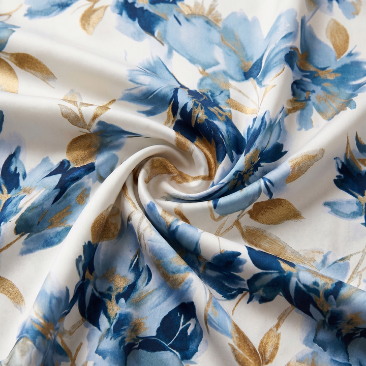 Ellis & Johnson | Floral Wrap Waist Midi Dress