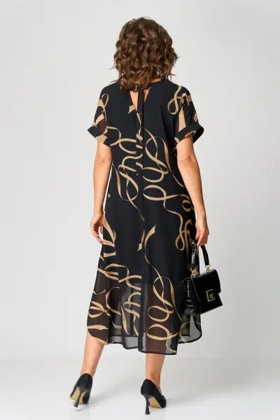Eleanor | Cozy Elegant Midi Dress
