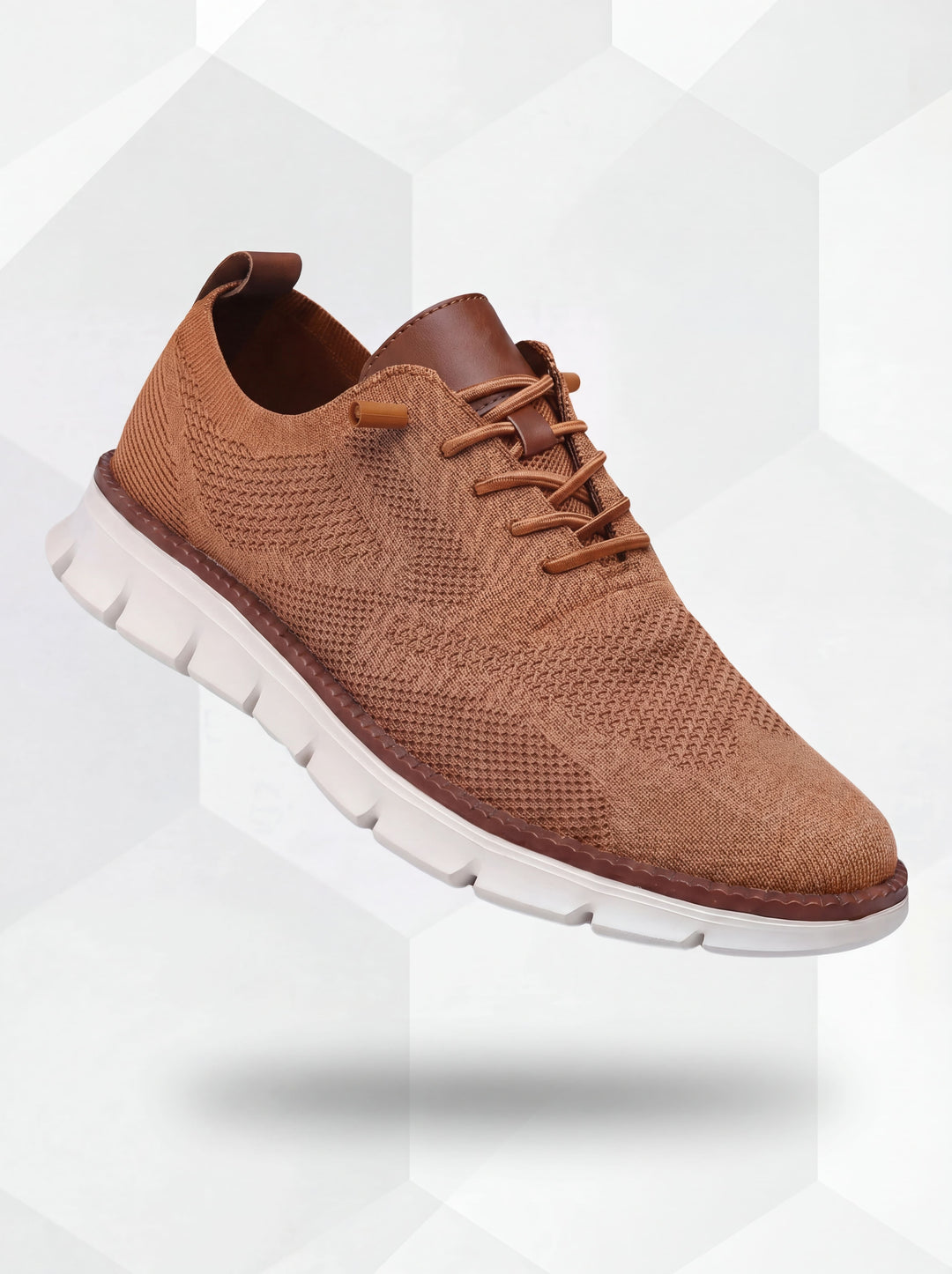 LightWalk Breathable Shoes: Brown