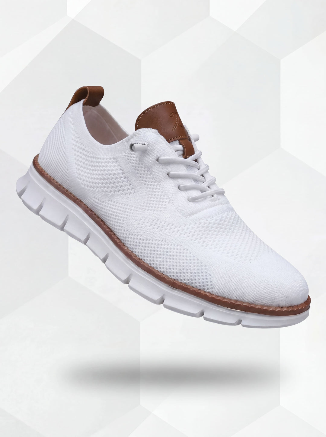 LightWalk Breathable Shoes: White