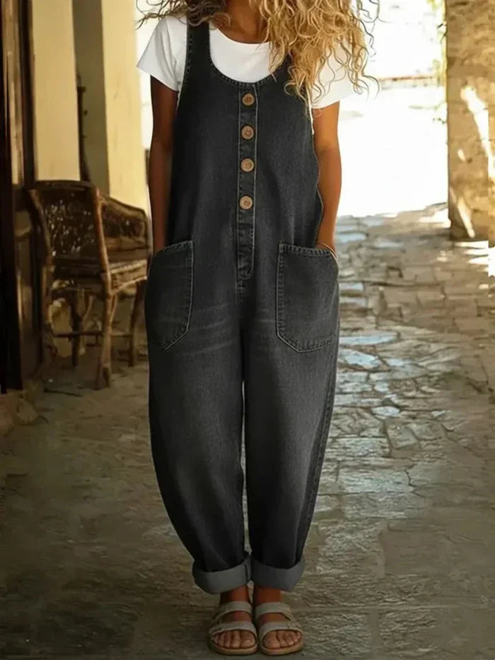 Comfort Fit Vintage Overalls