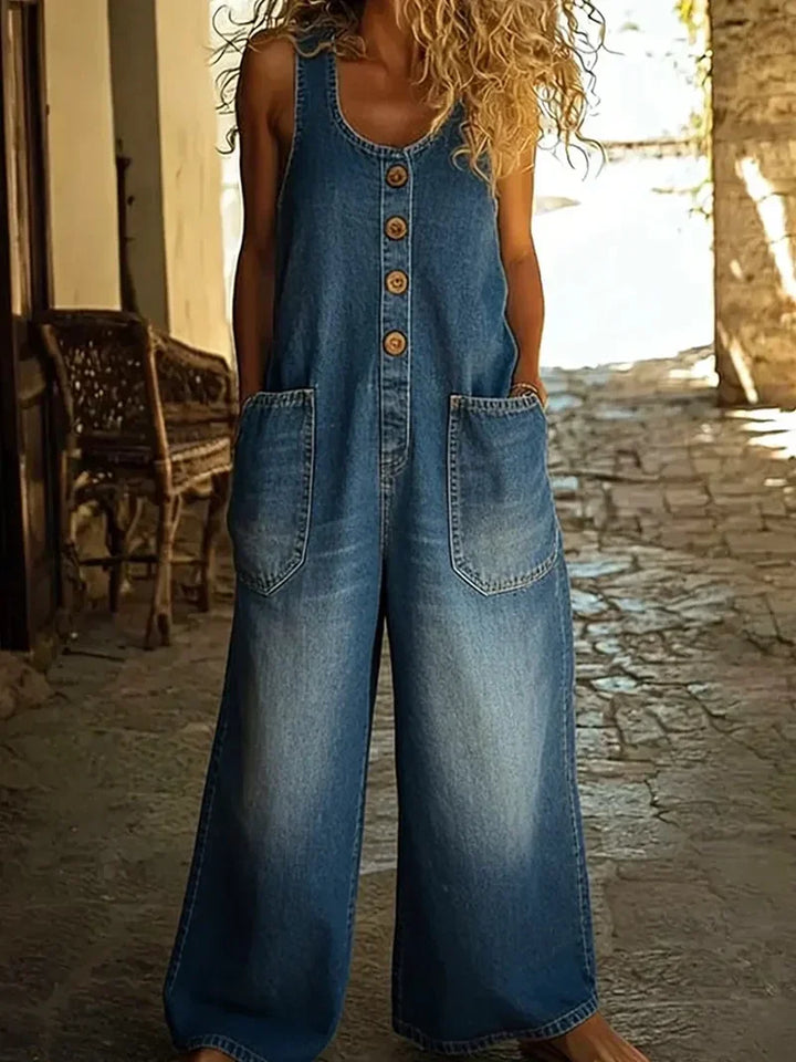 Comfort Fit Vintage Overalls