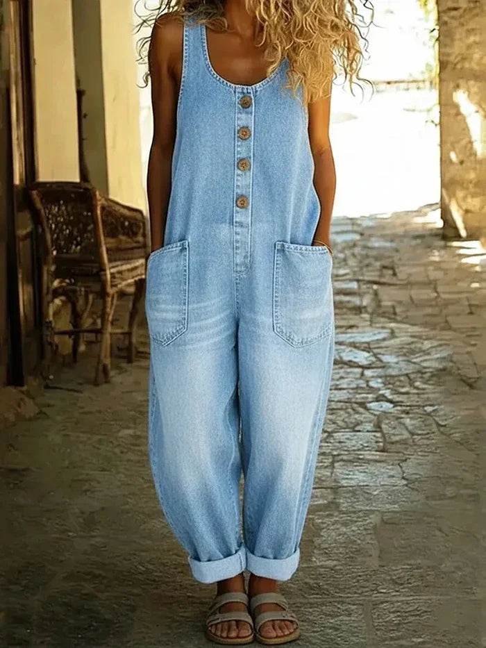 Comfort Fit Vintage Overalls