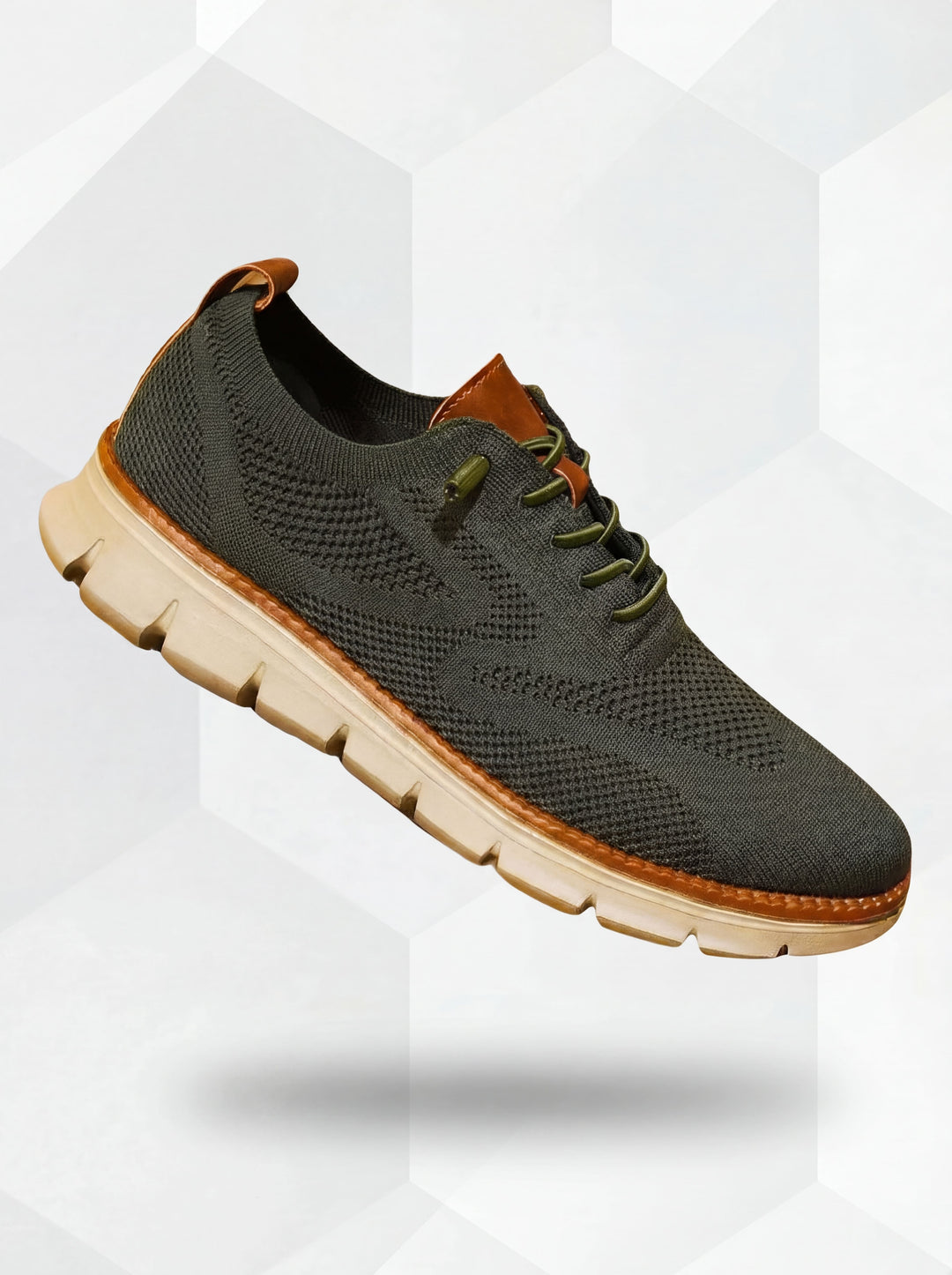 LightWalk Breathable Shoes: Green