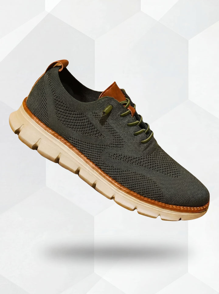 LightWalk Breathable Shoes: Green